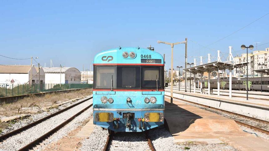 Regional Train from Faro to Lagos. #LagosViewApartment #AlgarvianSun