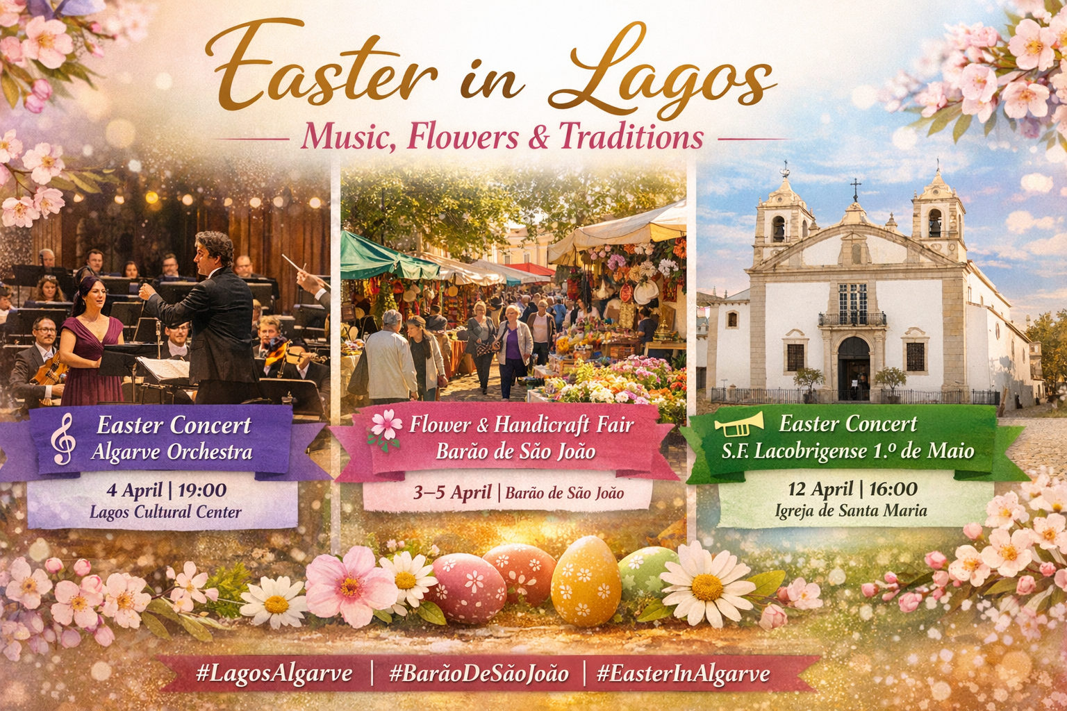 Easter events #AlgarvianSun #LagosViewApartment